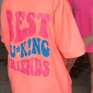 Coral Pink Short-Sleeve Graphic unisex T-Shirt